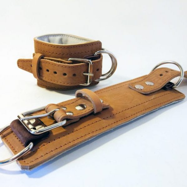 Манжеты для ног усиленные (бежевые)